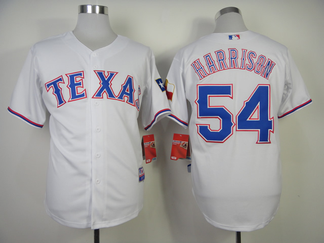 Men Texas Rangers #54 Harrison White MLB Jerseys->texas rangers->MLB Jersey